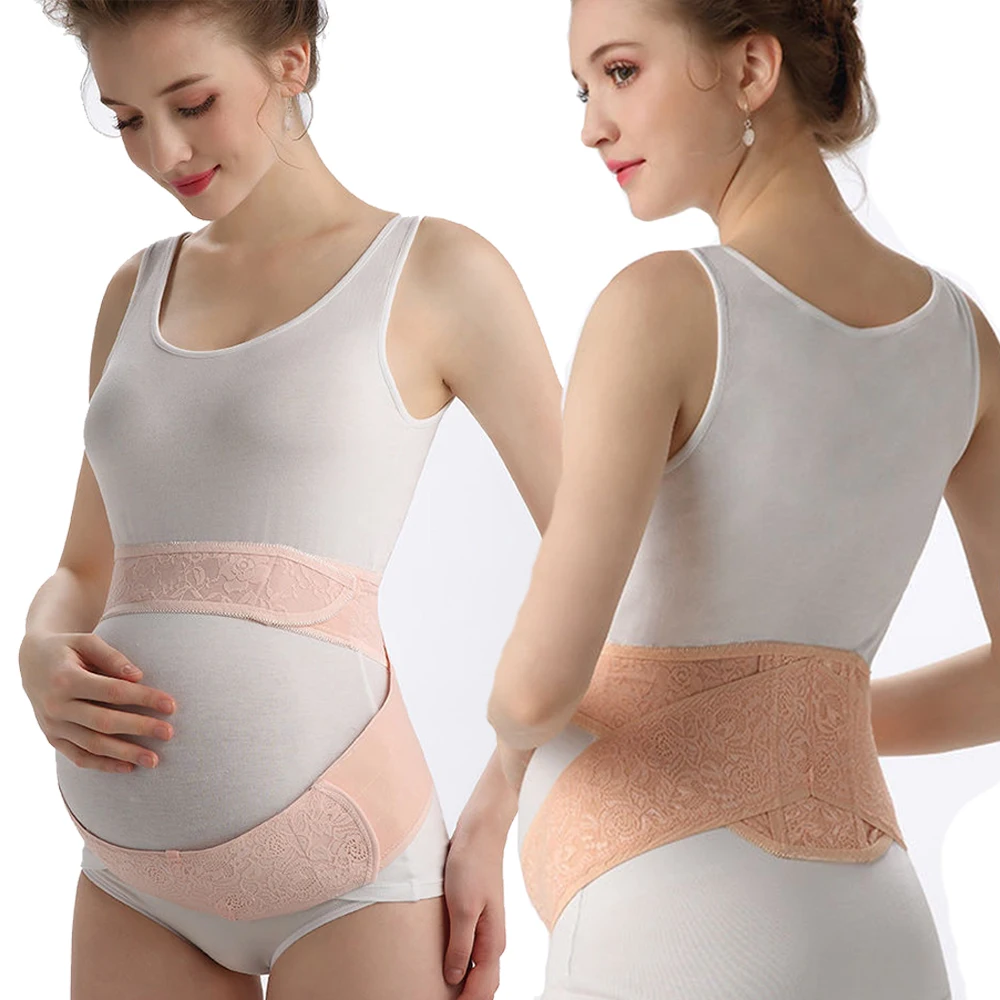 Pregnant Women Belts Breathable Elastic Maternity Belly Brace Belt Care Abdomen Support Band Back Protector Maternity Clothes