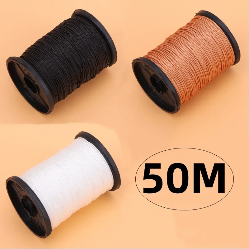 الجلود الخياطة Awl إبرة مع مجموعة مقبض النحاس ، لتقوم بها بنفسك عدة ، قماش خيمة الأحذية أداة إصلاح ، ث النايلون الموضوع