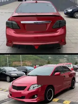 適用於豐田卡羅拉 07-10 11-13 款的前後唇側裙改裝新款未噴漆汽車擾流板車身套件汽車配件 10 最佳銷售 豐田卡羅拉車身套件 - №6