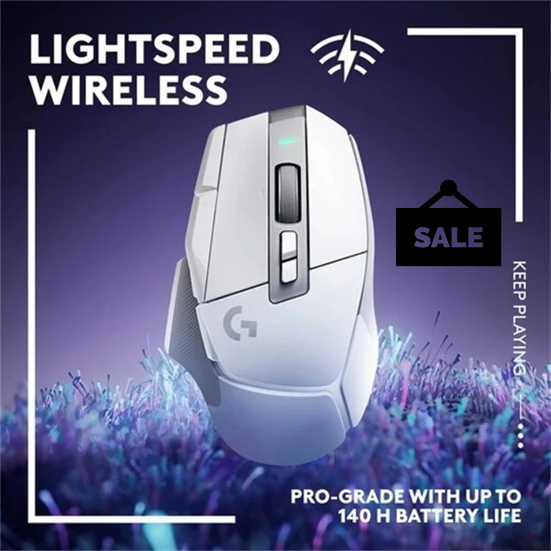 

Logitech G502 X PLUS Wireless Gaming Mouse, Hybrid Micro Switches for Speed, Extreme Low Latency & RGB for Esports