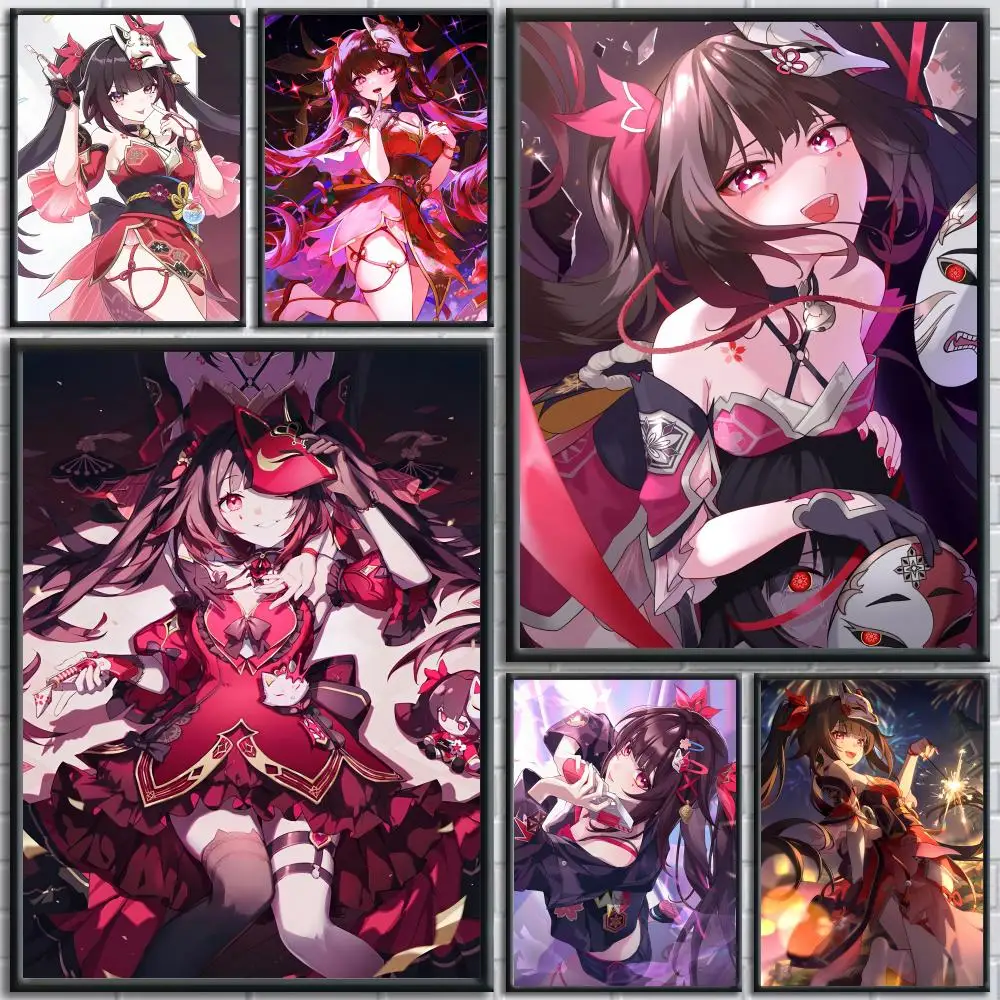 

Anime Honkai Star Rail Sparkle Game Poster Trendy And Easy-to-Apply Wall Art Stickers For Home Decor And Dorm Room Walls