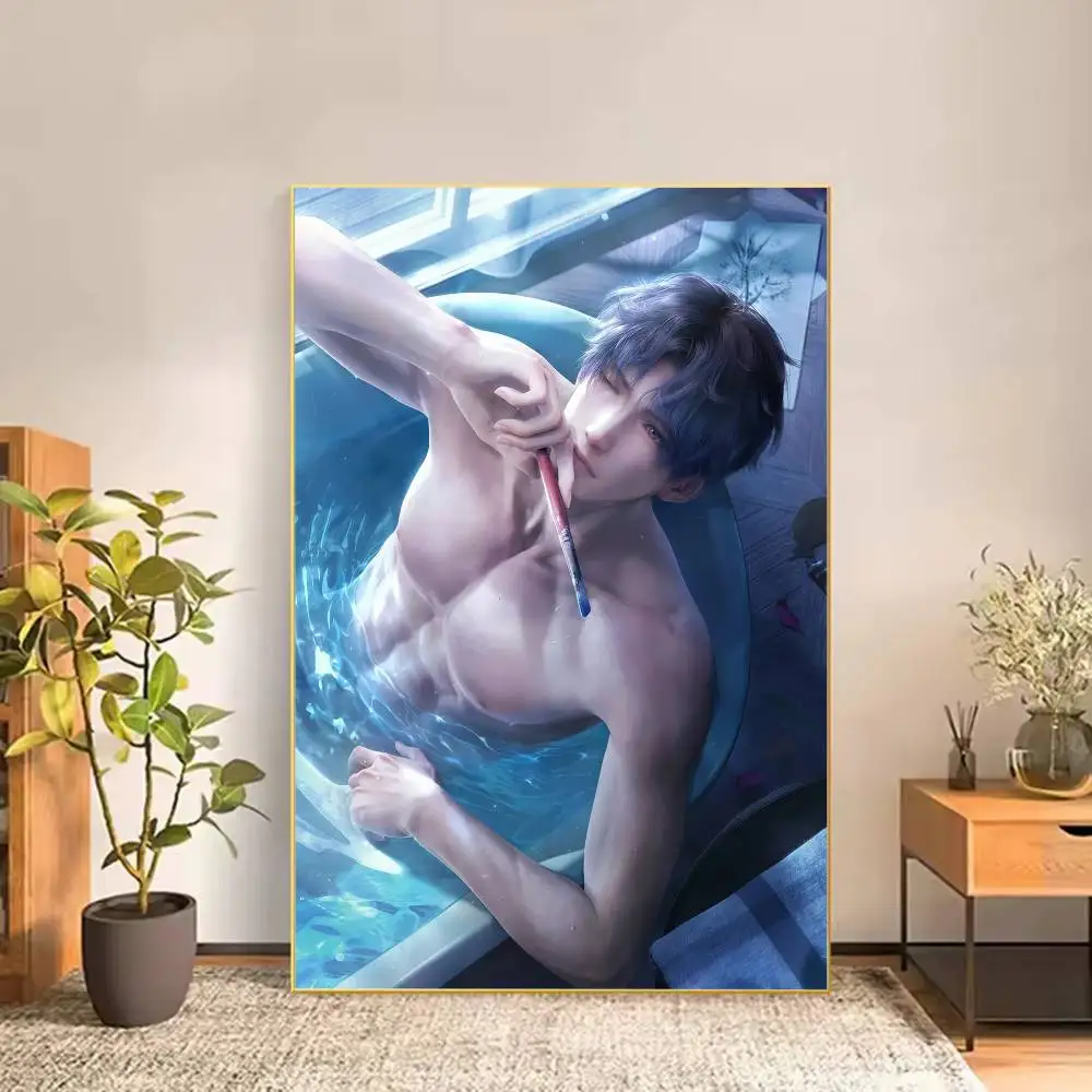 Valko Love Deepspace Poster Versatile HD Waterproof Wall Art Self-Adhesive Decor for Any Space Ideal Gift