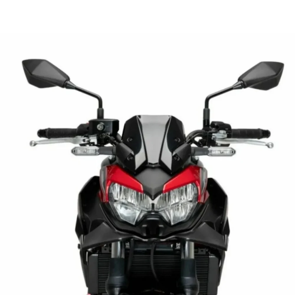 Motorcycle Accessories Front Spoiler Fairing Winglet Aerodynamic Wing Cover Fit For Kawasaki Z650 Z 650 Z650 2021 2022 2023 2024
