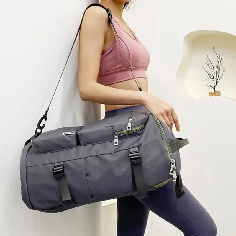 Bolsos de viaje multifunción para mujer, bolso de hombro de gran capacidad, Mochila deportiva para hombre, bolso cruzado para mujer