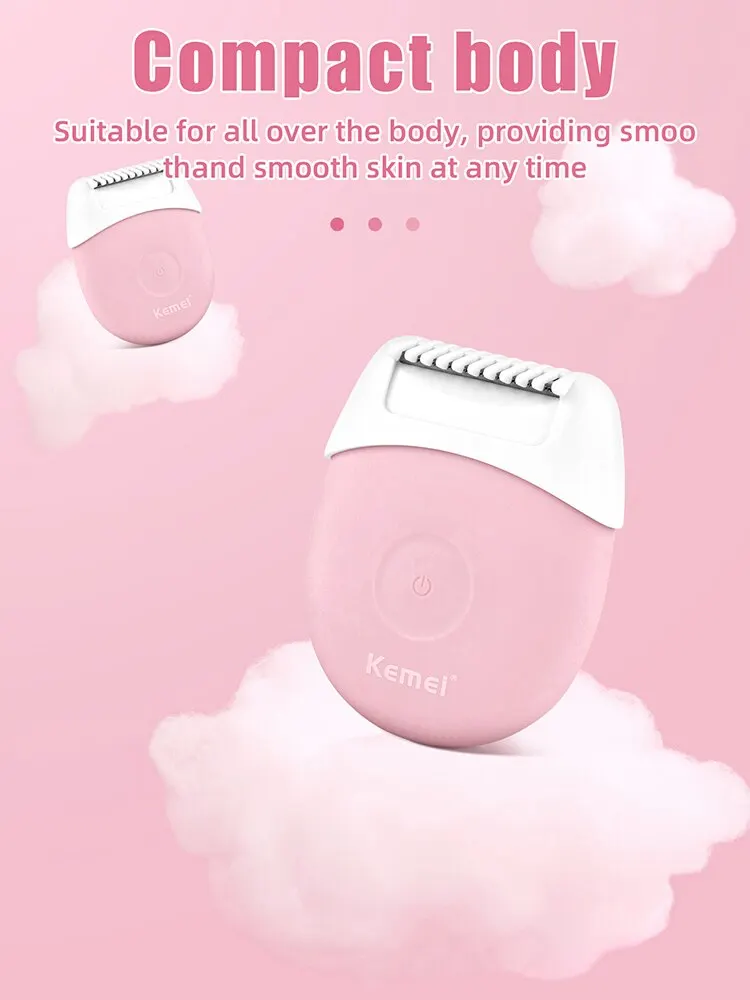

KEMEI Hair Removal Epilator for Women | Rechargeable Hair Remover for Women,cordless Hair Removal Device