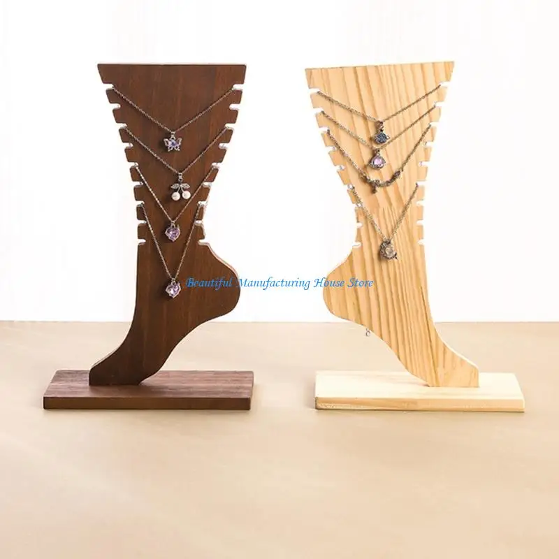 

E56A Folding Jewelry Display Rack in High for Necklaces and Earrings