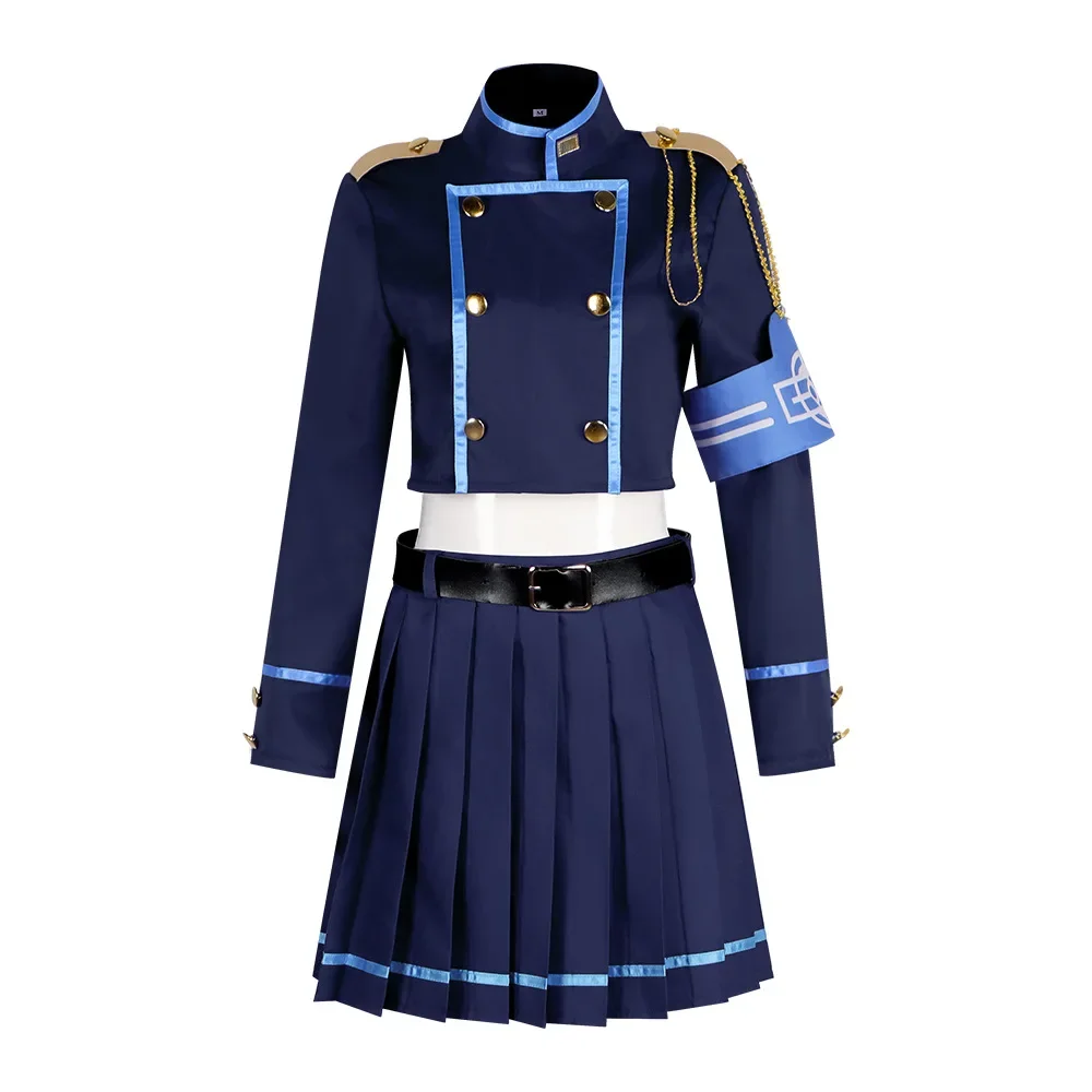 Tachibana Hikari Cosplay Costume Anime Game Blue Archive Academy Gemini Uniform Top JK Skirt Suit Halloween Role Play Outfit