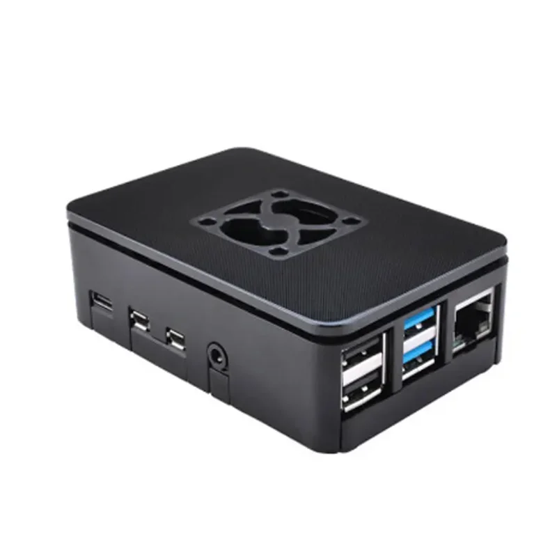 مجموعة Raspberry Pi 4 8GB 4GB 2GB 1GB + محول الطاقة + حافظة ABS + بطاقة 32G 64G 128G + بالوعة الحرارة لـ Raspberry Pi 4 Model B