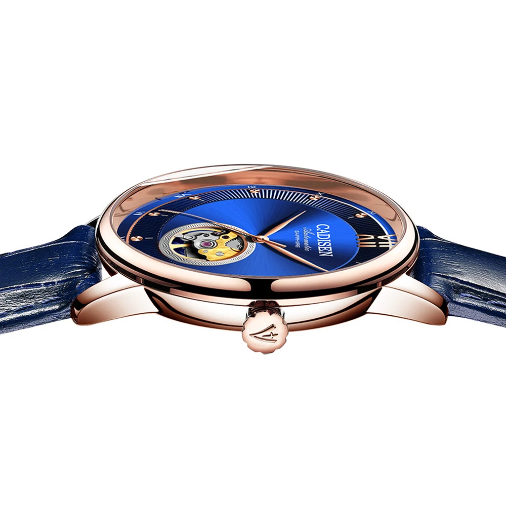 Men's Automatic Mechanical Watch with Sapphire Dial