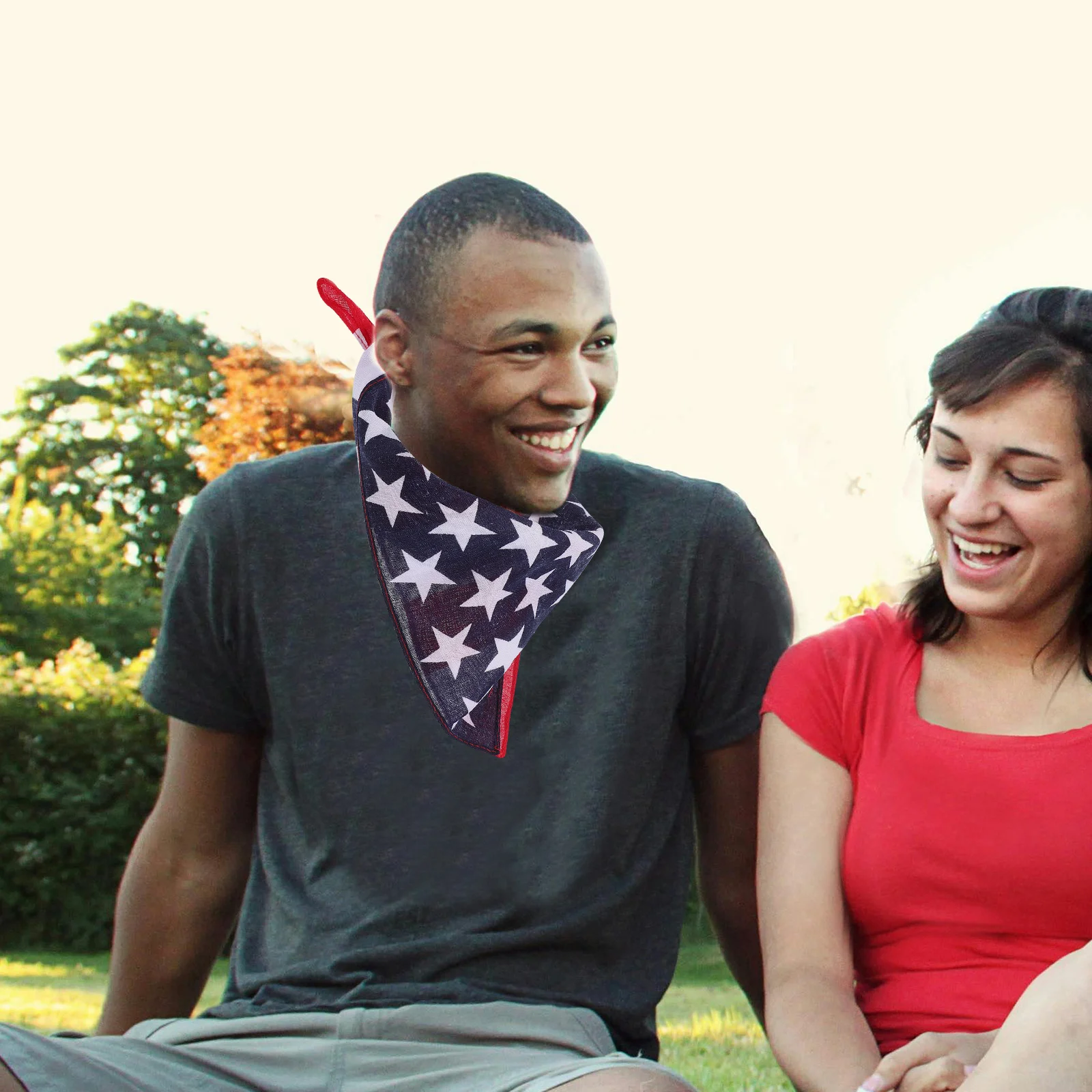 

3Pcs Head Neck Gaiter Unisex Comfortable Perspiration Absorbing Bright Color Pattern Country Flag Headscarf for Sports Fashion