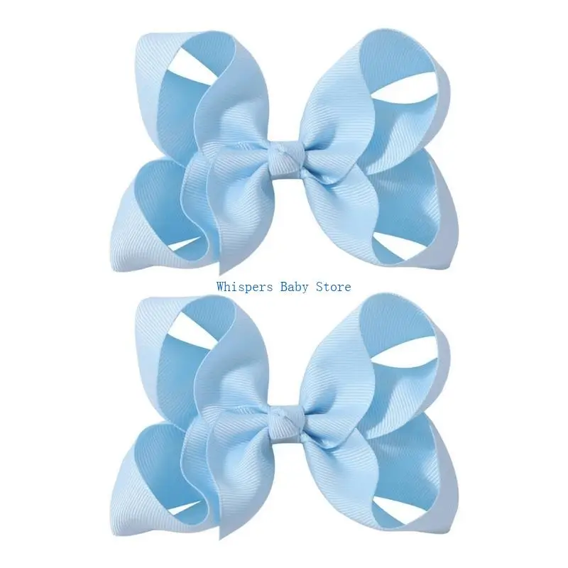 U90E 1pair Charm Butterfly Hair Clip Simple Temperament Hairpin Decorative Hairpin Hair Decoration