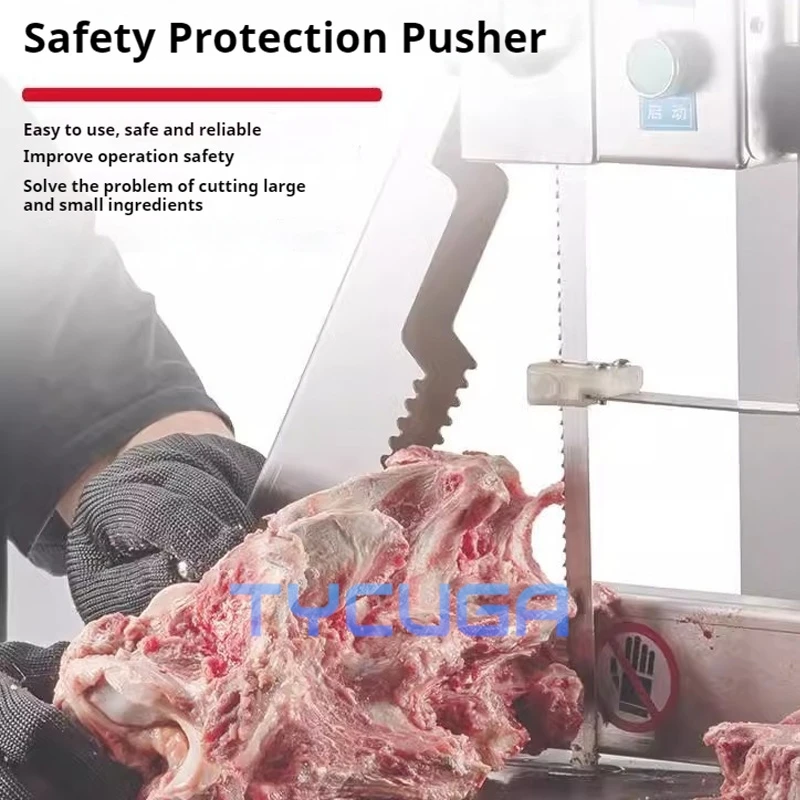 Electric Bone Cutting Sawing Machine Commercial Fast Bandsaw Bone Cutter Automatic Tabletop Stainless Steel  Meat Cut Machine