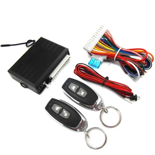 Sistema de entrada sin llave Universal, dispositivo de sistemas de alarma para coche, Kit de Control remoto automático, cerradura de puerta, bloqueo y desbloqueo Central del vehículo