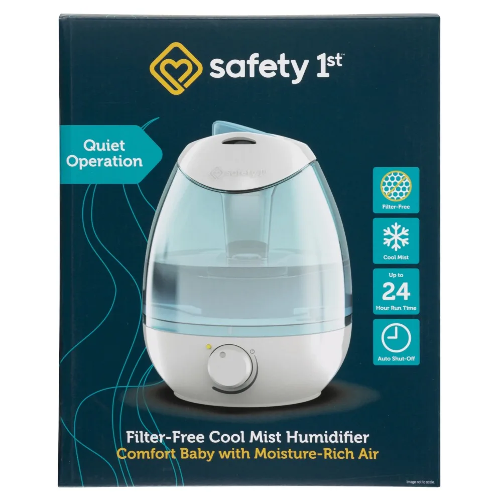 Safety 1st Filter Free Cool Mist Humidifier, Blue