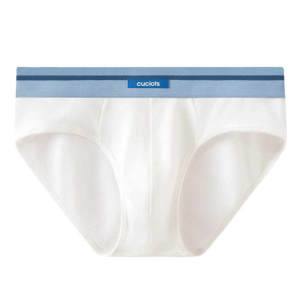 

Breathable Underwear Briefs Everyday Use 5 Spandex 95 Cotton Classic Style Close-fitting Design Color Matching Pattern