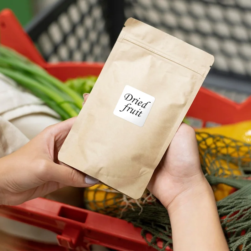 30x30 مللي متر تسمية الطباعة ملصق ذاتية اللصق الحراري مقاوم للماء الرقم الرقمي كعكة ختم ملصق ورقة للطابعة KAYSION