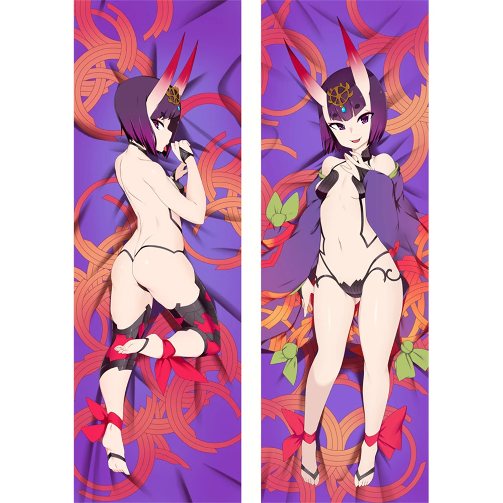 

Dakimakura Anime Pillow Case Fate Shuten-douji Double-sided Print Of Life-size Body Pillowcase Gifts Can be Customized