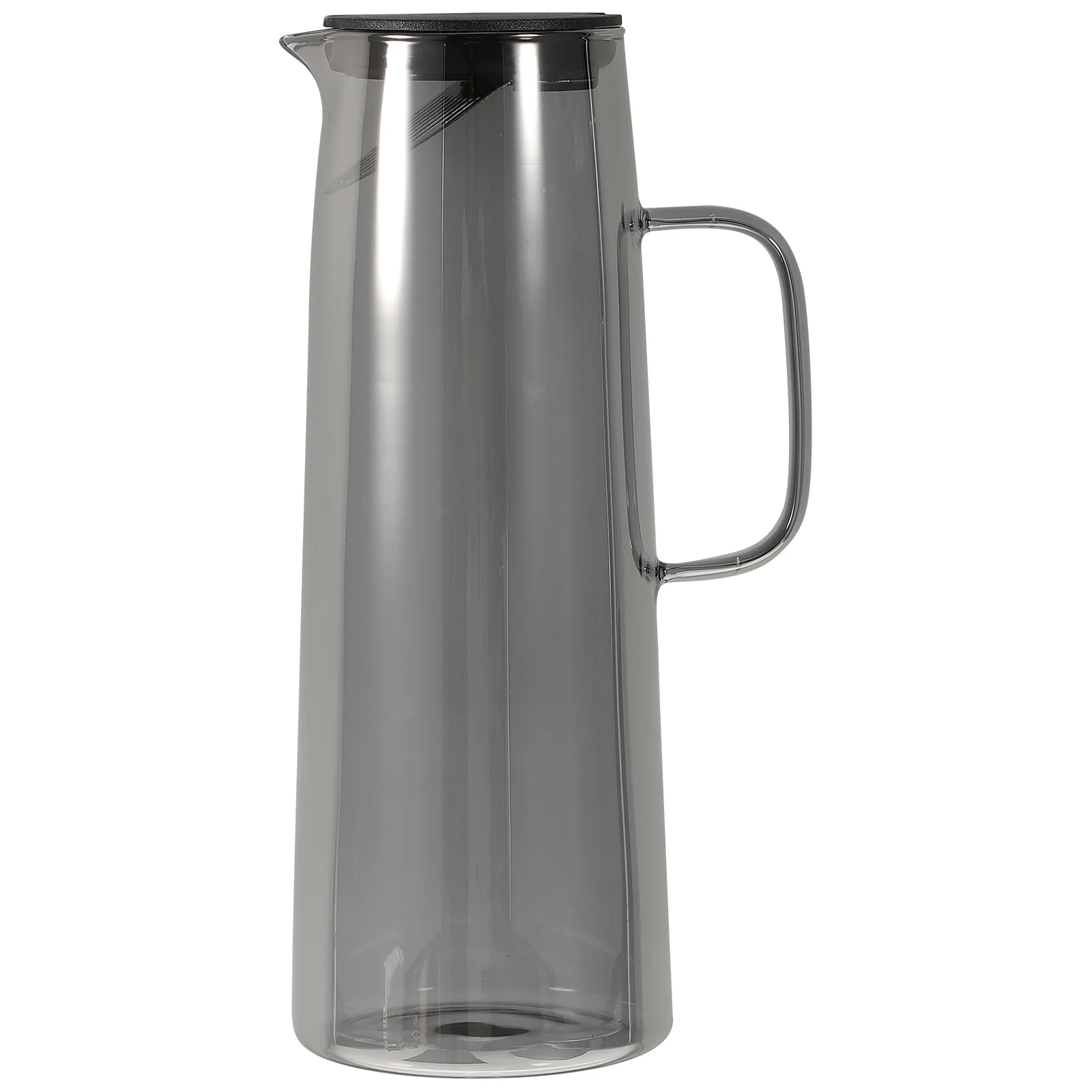 

Household Cooling Water Pitcher Glass Large Capacity Filter Lid Tea Infuser Transparent Water Jug for Kitchen Home Restaurant