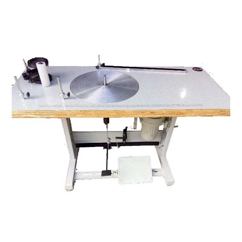 

Полуавтоматическая электрическая машина для отделки текстильной ленты для упаковки одежды