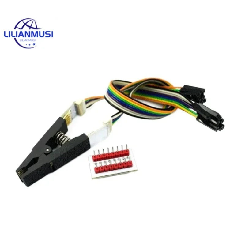 Programmer Test Clip SOP16 Eight-pin BIOS Clip Wide and Narrow Body 16-pin Universal Clip Adapter Clip IC Socket Burning Chip