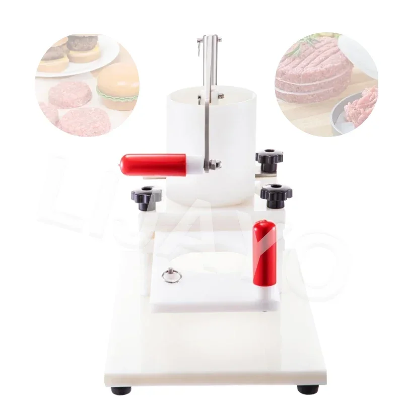 

LIJAYO Manual Meat Pie Maker Beef Pie Burger Shaping Maker Hamburger Patty Making Machine