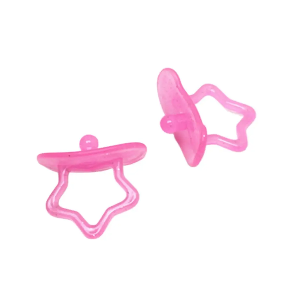 

Photo Props Pretend Play Doll Pacifier Games Toys DIY Decoration Miniature Pacifier Pink Feeding Pacifier Toy Children's Toy