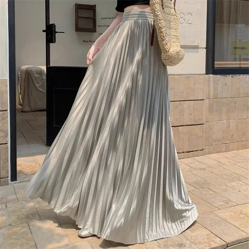 Moda elegante gonna a pieghe per le donne Faldas Vintage Saias Party Goth Gonne Ropa Mujer Casual Jupe Femme Harajuku Streetwear