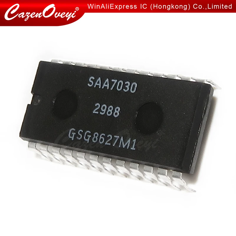 1pcs/lot SAA7030 SAA7030A DIP-24 In Stock