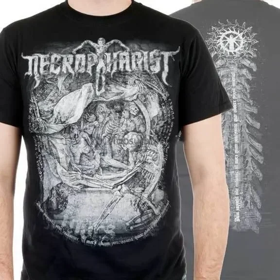 2019 Necrophagist Mors Men T Shirt