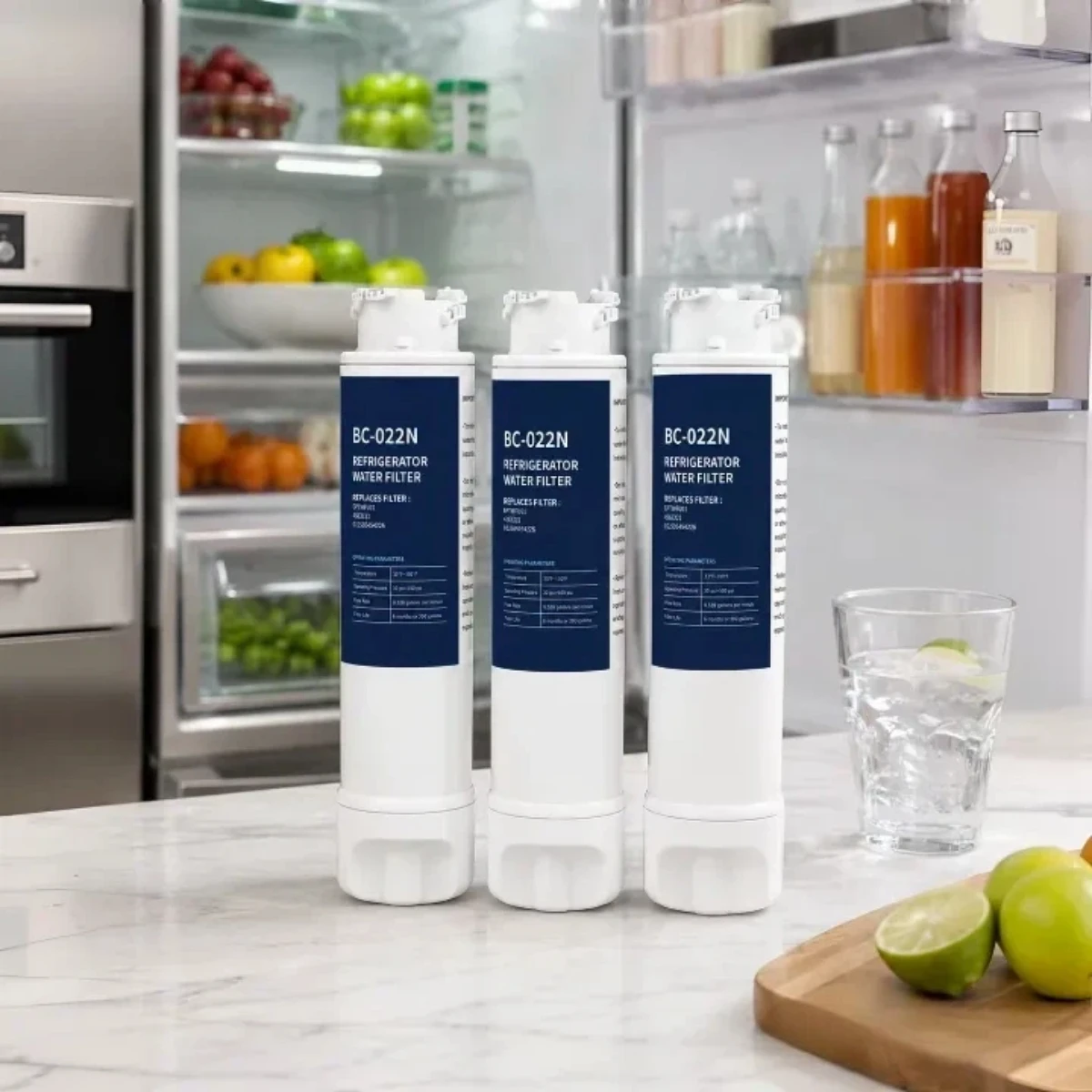 

Refrigerator Water Filter 3-Pack Frigidaire Fridges Fits Ultra II,Frigidaire FFHB2750TD,FRFG1723AV,LFHG2251TF,FGHB2868TF