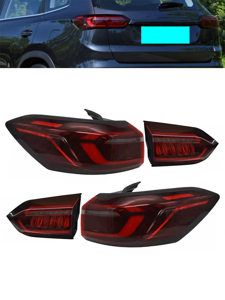 

For Chery Tiggo 8 Pro Plus 2020 2021 Car Tail Lamp Rear Rear Bumper Turn Singal Light Stop Brake Lamp Tail Light Assembly