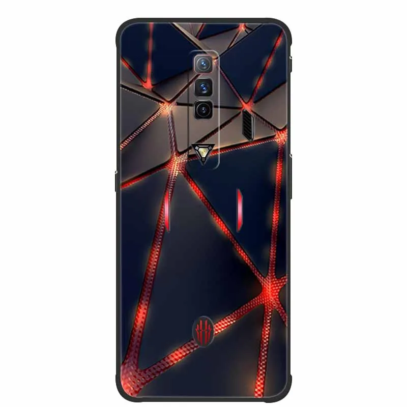 For ZTE Nubia Red Magic 7 Cases 7Pro Fashion Soft TPU Silicone Back Cover For redmagic 7 Pro Phone Cases Shockproof Fundas 2022