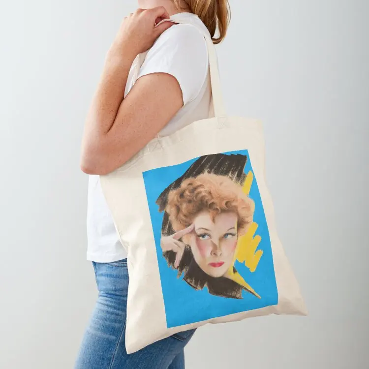 

KATHARINE HEPBURN Queen of the Screen Tote Bag ecological bags Handbags Women's bags eco pack
