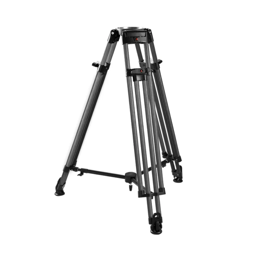 E-IMAGE ECT100 100mm Bowl Stronger Carbon fiber Heavy Duty Tripod