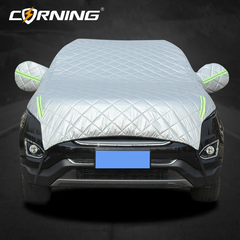 Exterior Car Cover Auto Covers Protective Awning Hail Proof Waterproof Outdoor Rain Vehicle Outer Accessories reflective strip