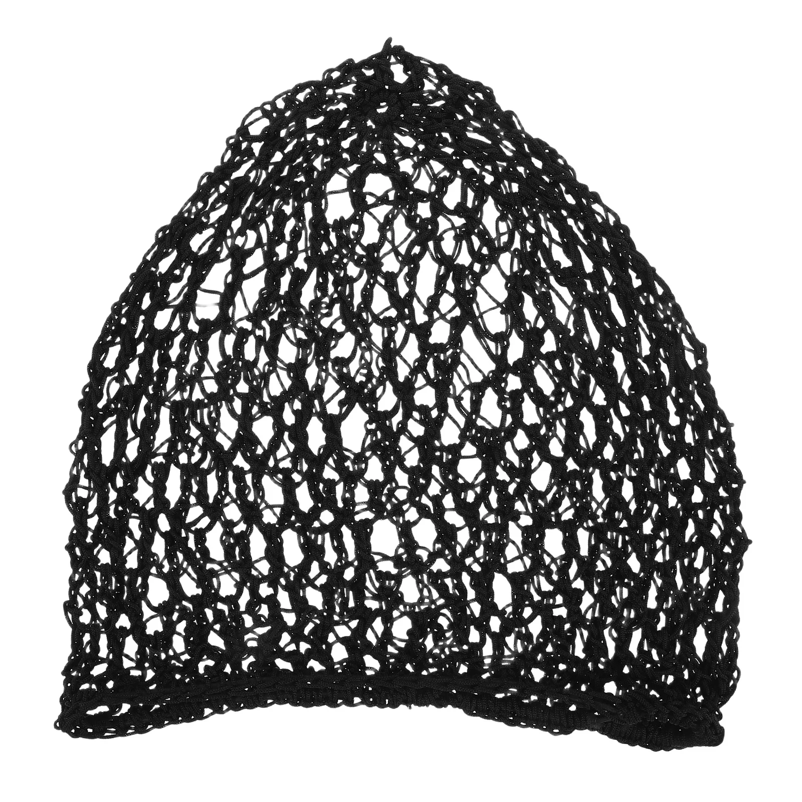 

Crochet Net Hair Wrap Nets Headband Crocheted Hairnet Sleep Cap Miss Accessories Sleeping for Women Curls Cover