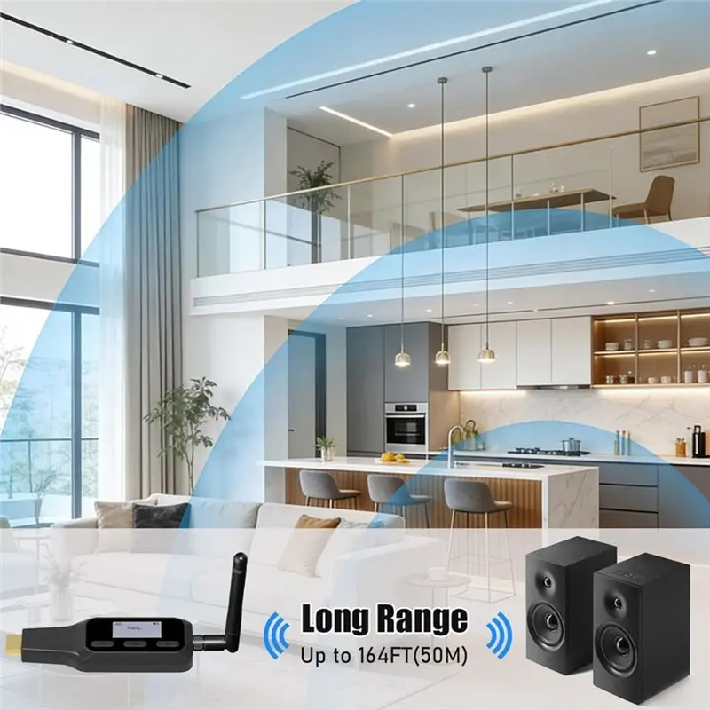 Superior -Compatible ARC To Bluetooth Transmitter Adapter- TV Audio Extractor For Wireless Headphone Soundbar Speakers