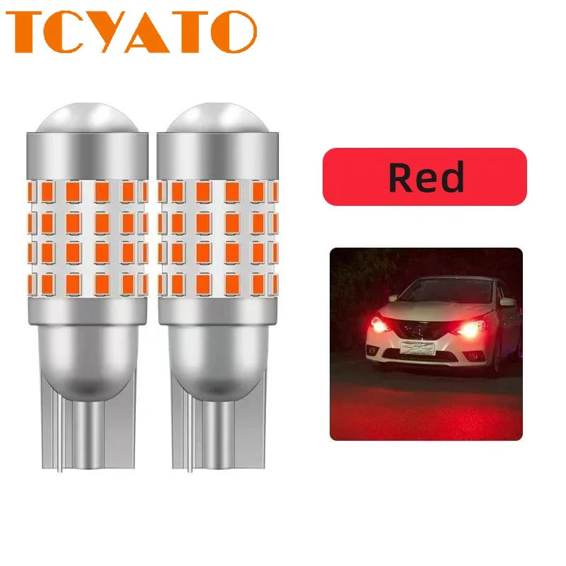

TCYATO Car width indicator bulb T10 2016 54SMD54LED high-brightness taillight reverse light white light