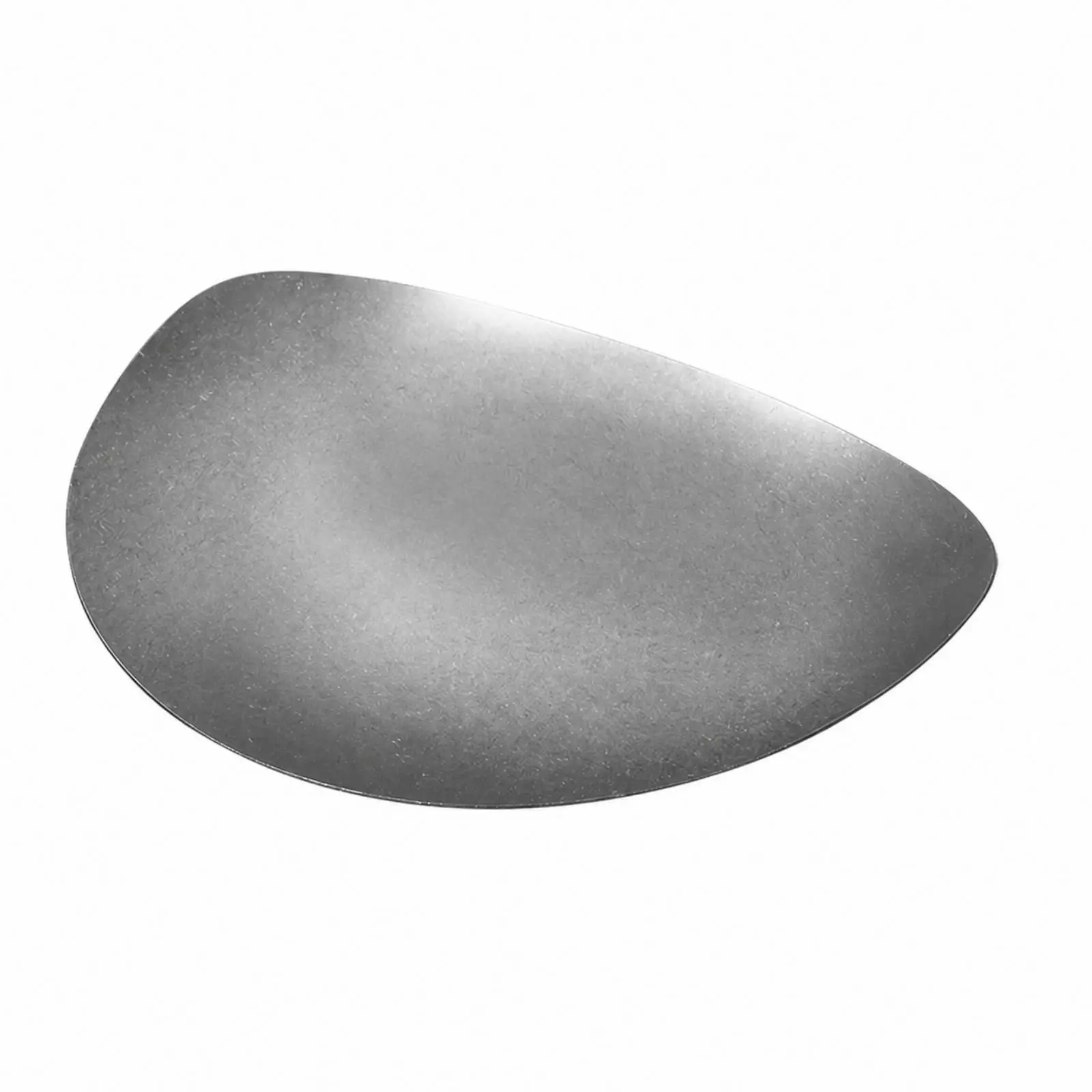 Unique Metal Serving Plate 304 Steel Retro Smooth Finish for Creative Culinary Arrangements Home Restaurant Dining Platter