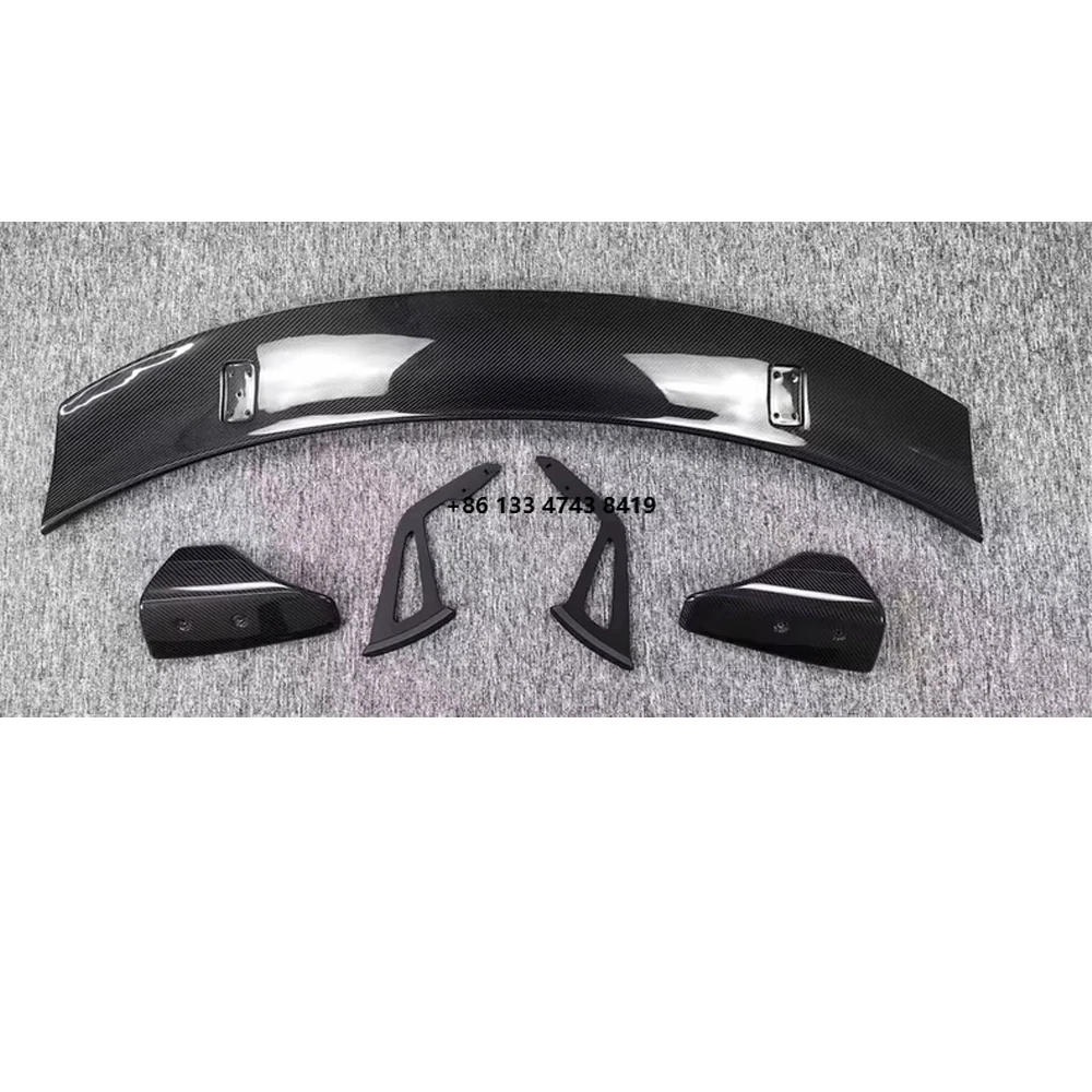 

A90 Carbon Fiber Honeycomb Carbon Fiber UV Transparent Paint Large Rear Tail Sport Style Easy to Install