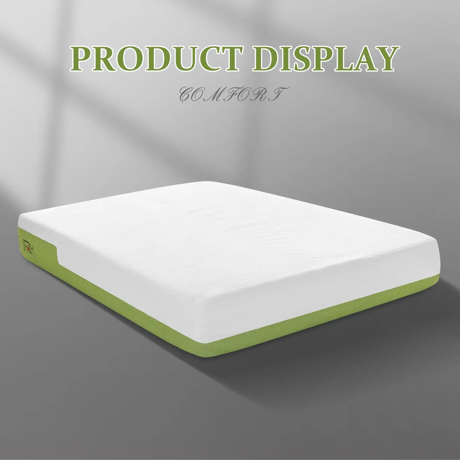 12 Inch Twin Gel Memory Foam Mattress - for cool & Pressure Relieving Sleep, Bed-in-a-Box