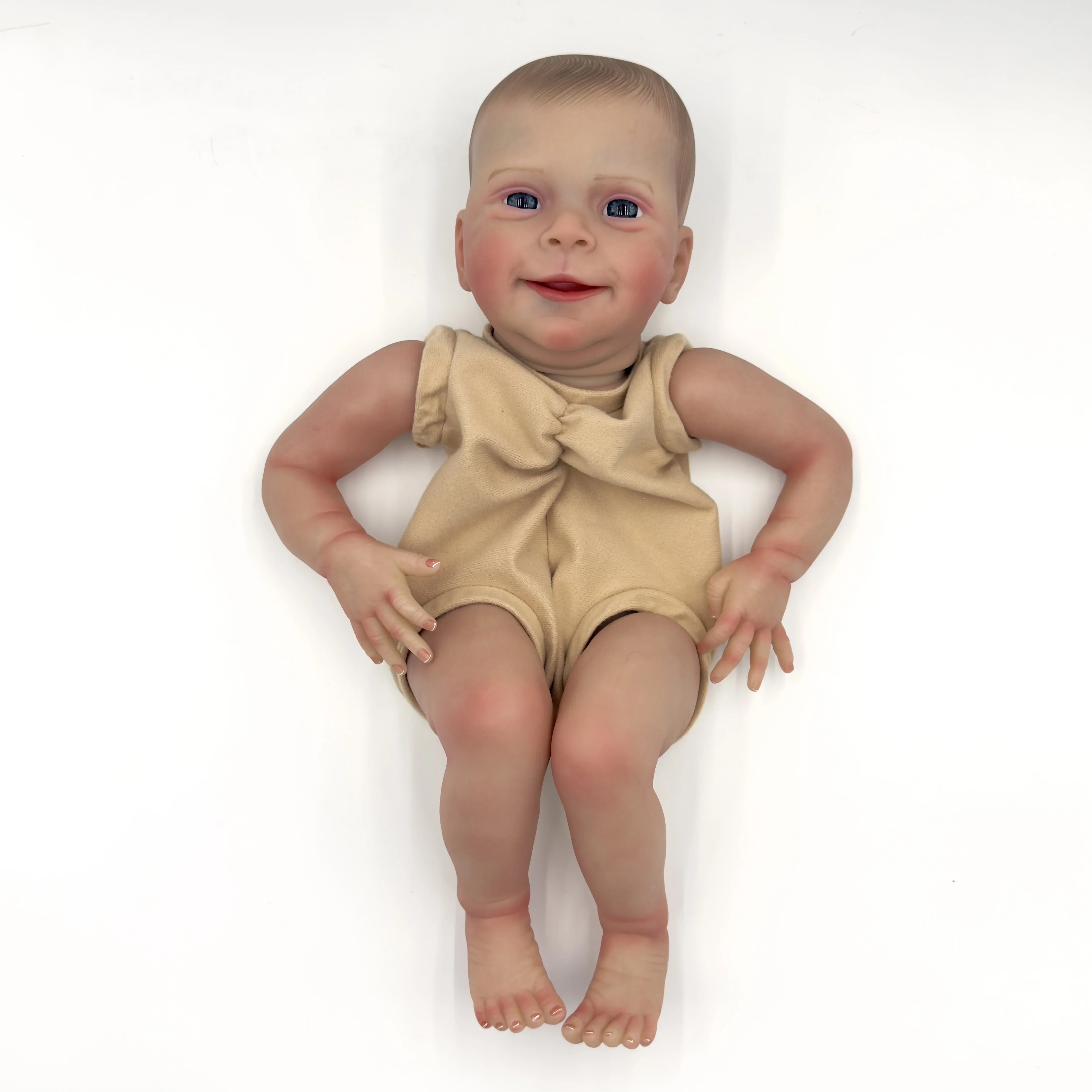 

DLS 19-дюймовый готовый окрашенный комплект куклы Себастьян уже окрашенные детали куклы милые подарки на день рождения и Рождество