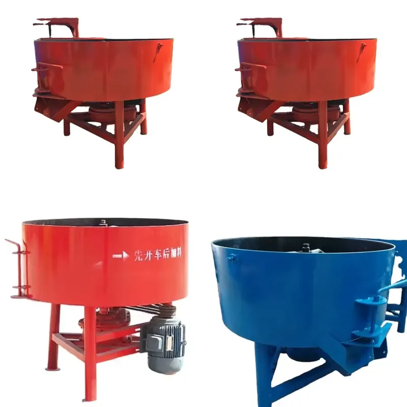 Concrete Cement Mixer Portable Electric Mixing Machine for Construction Site Home DIY Mortar Plaster Paint Stirring Tool