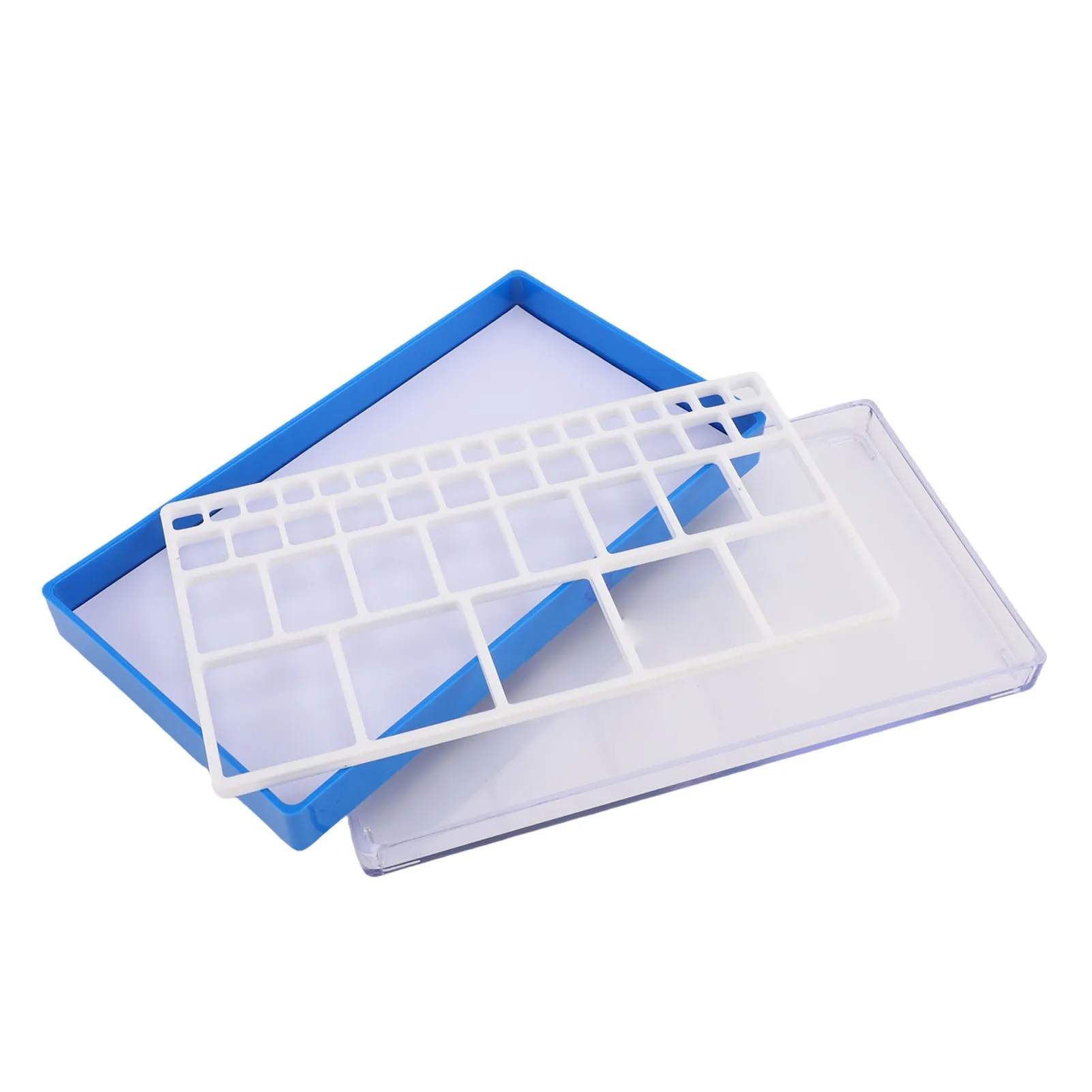 Watch Parts Storage Box for Watchmakers Jewelry Screws Watchmaker Repairing Tools Watch Parts Plastic Organizer Storage Tray