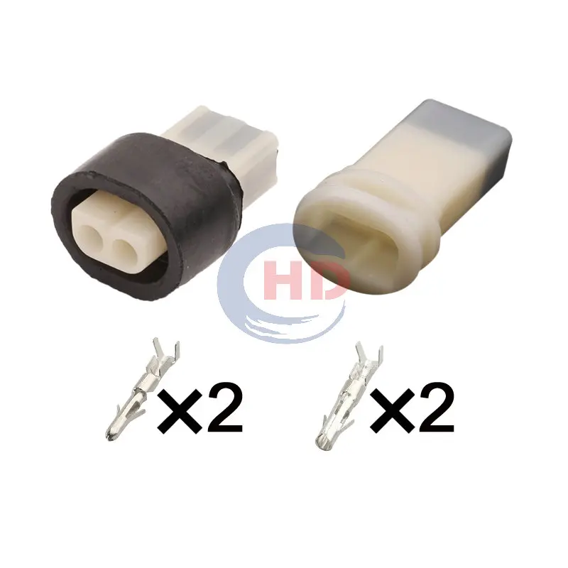 

1-20 sets 2pin Waterproof Automotive AC Power Assembly Connector Socket M-WP-YPC 4P-WPK-YPC-F