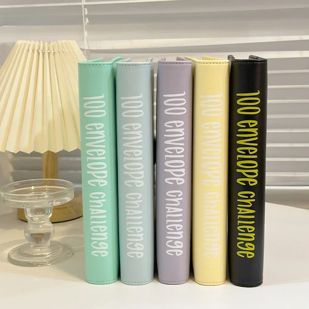 A5 Money Budget Planner Binder With Zipper Envelopes, Cash Envelopes For Budgeting, Money Organizer For A5 Cash Budget Binder