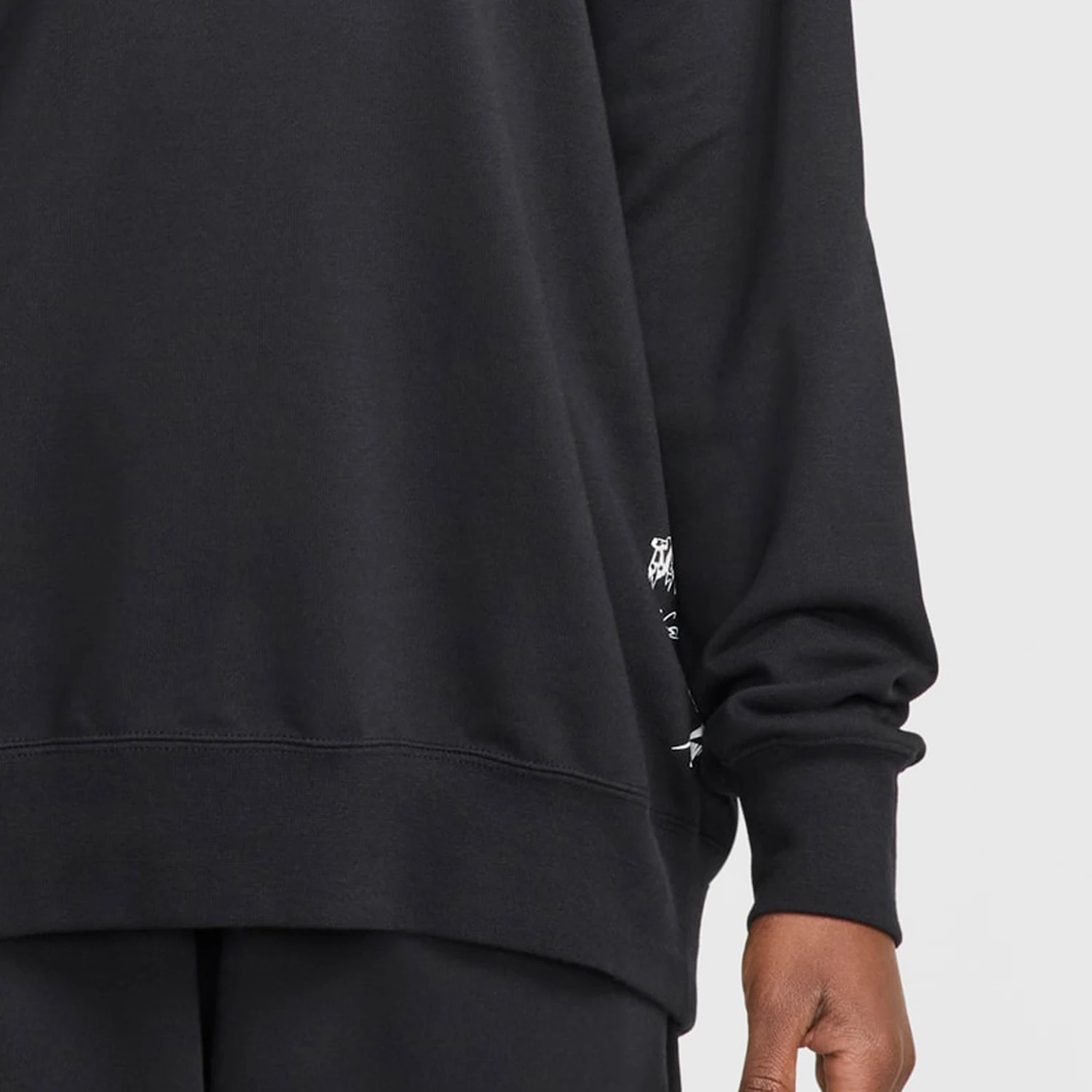 เสื้อสเวตเชิ้ตลำลองคอกลมพิมพ์ล - Street Fashion Nike บทวิจารณ์และราคา