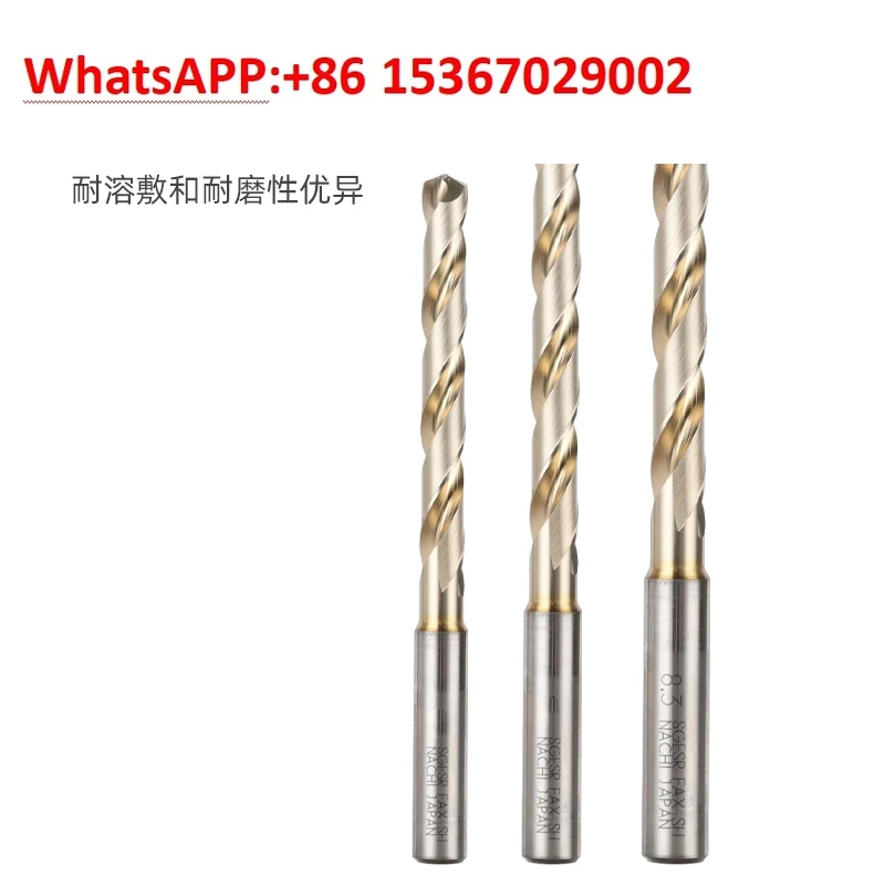 

Nippon Fujikoshi extended drill nach7574/7570 powder high speed steel alloy drill stainless steel/aluminum/titanium