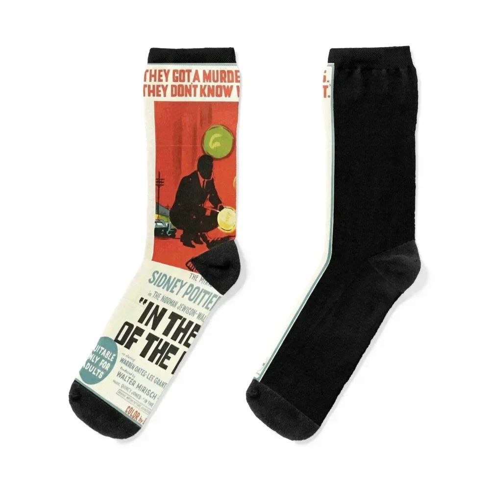 

Funny Gift For Heat Old Cinema Heat Movie Retro Vintage Socks Stockings man anti-slip FASHION Socks Women Men's