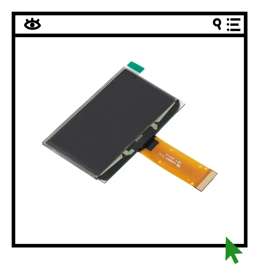 

2,42-дюймовый OLED-дисплей (без корпуса), экран LCD, интерфейс 128*64 SPI/IIC/параллельный порт, драйвер SSD1309